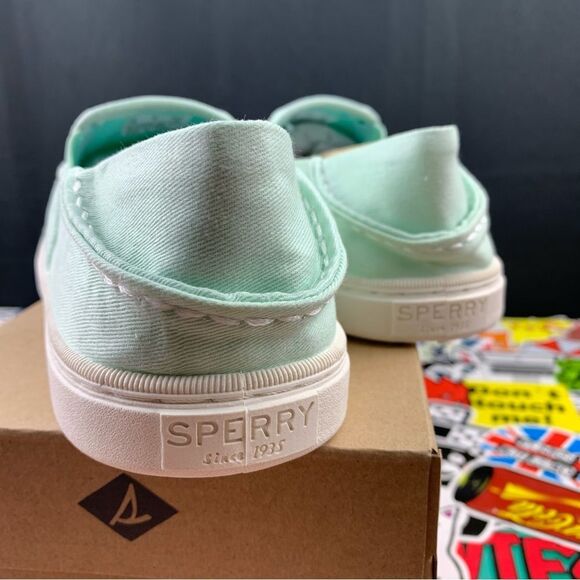 Sperry Top-Sider Slip On Mint Green Womens Various Sizes - Picture 9 of 14